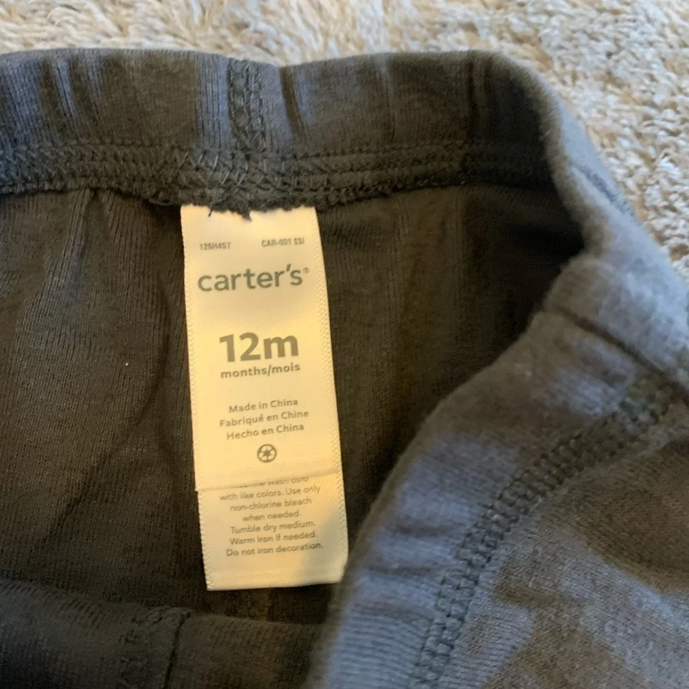 Lot of 3 Carters pants size 12 months